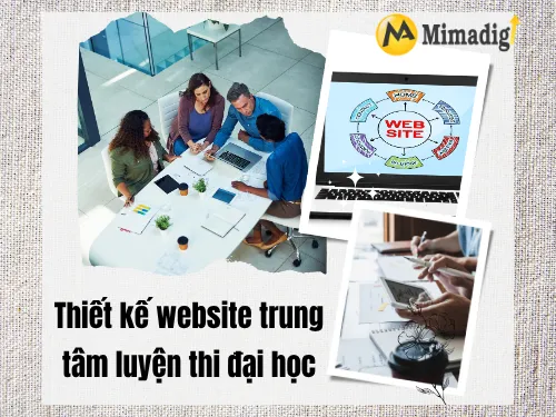 Thiết kế website trung tâm luyện thi đại học