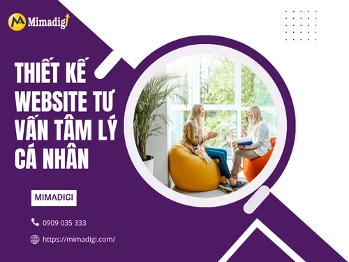 Thiết kế website tư vấn tâm lý cá nhân