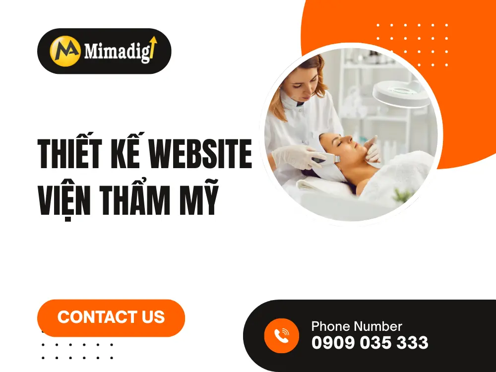 Thiết kế website viện thẩm mỹ 