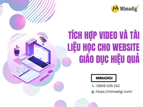 Integrating Video and Learning Materials for Effective Educational Websites