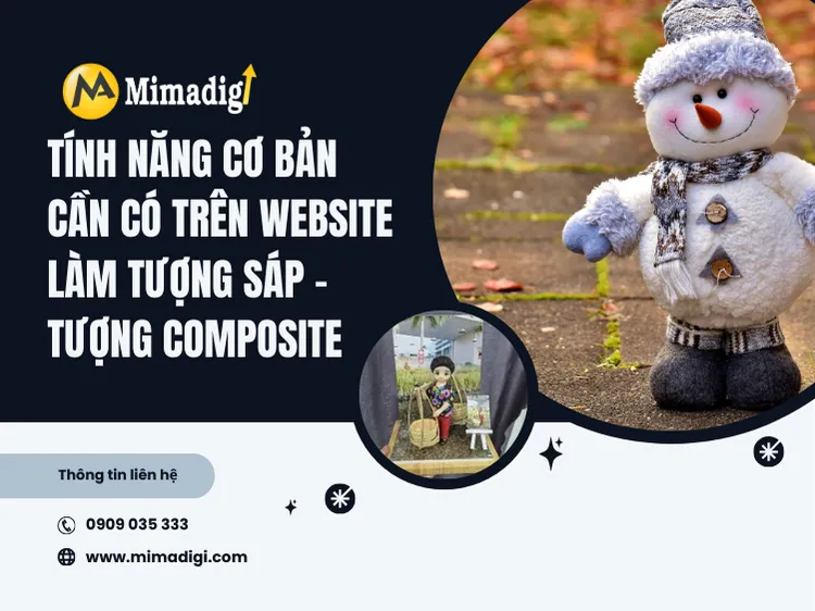 Website Design for Wax and Composite Sculpture Businesses