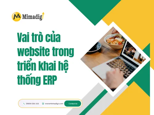ERP System Website Design