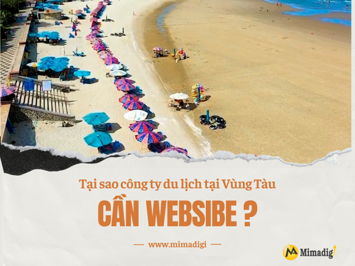 Thiết kế website công ty du lịch tại Vũng Tàu.