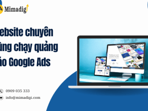 Website Specialized for Running Google Ads Campaigns