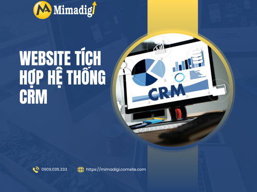 Website tích hợp hệ thống CRM