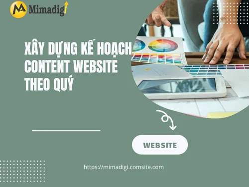 Xây dựng kế hoạch content website theo quý